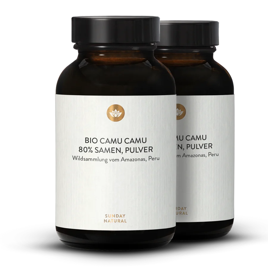 Wild Organic Camu Camu Powder 80% Seeds 2 x 125g