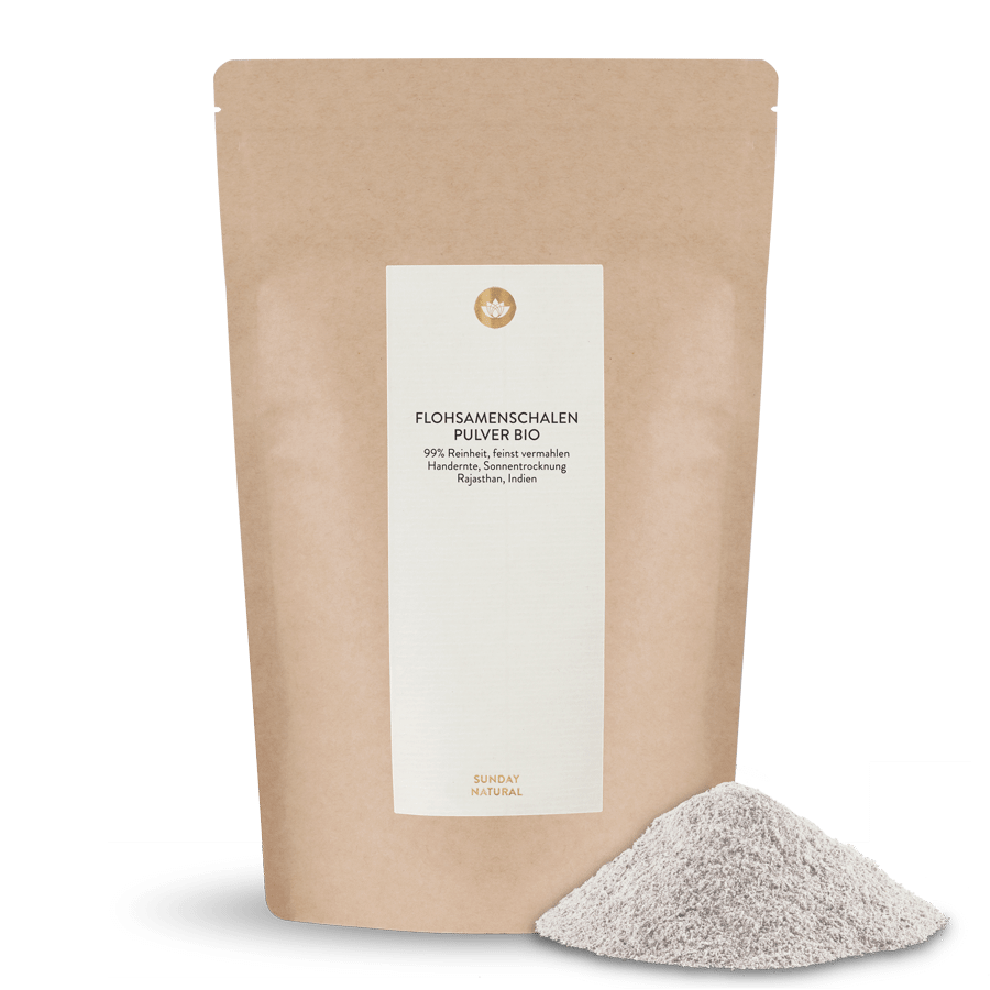 Bio Flohsamenschalen Pulver 99% 400g