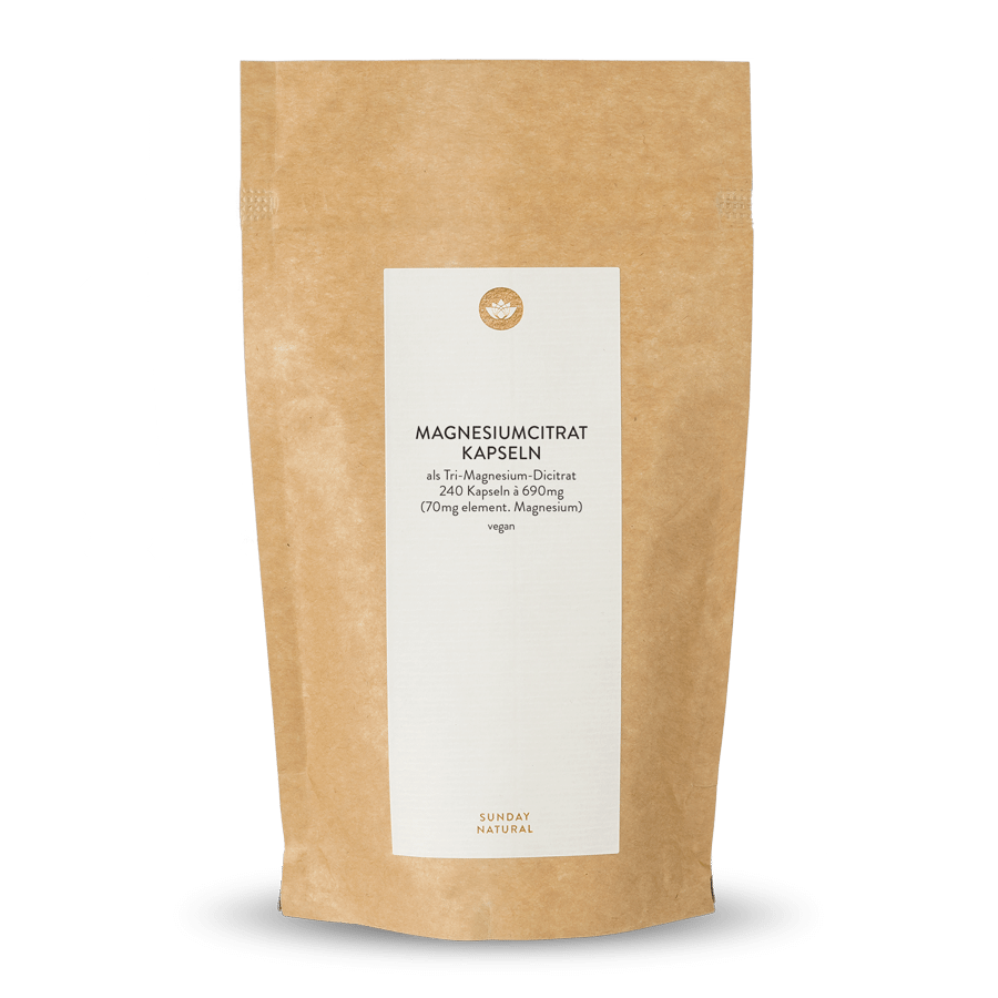 Citrate de magnésium (Format XL) - Gélules 240 gélules