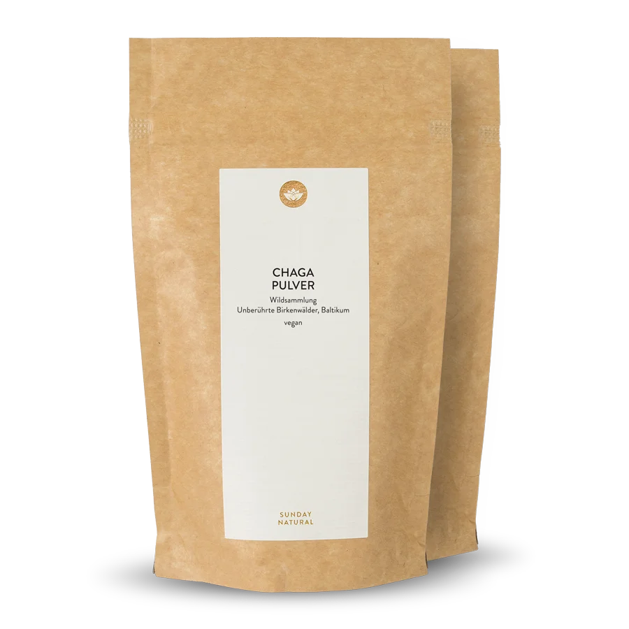 Chaga Mushroom Powder Wild-Grown 2 x 200 g