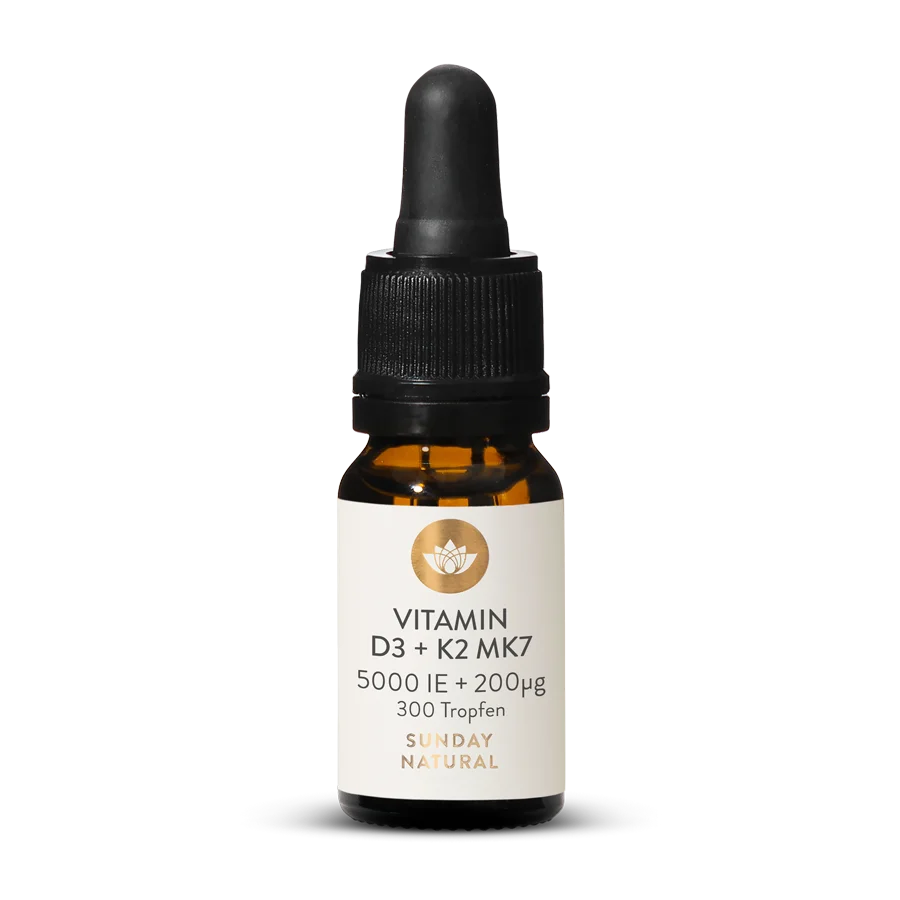 Vitamin D3 + K2 MK7 5.000IE + 200µg Tropfen 7.83ml