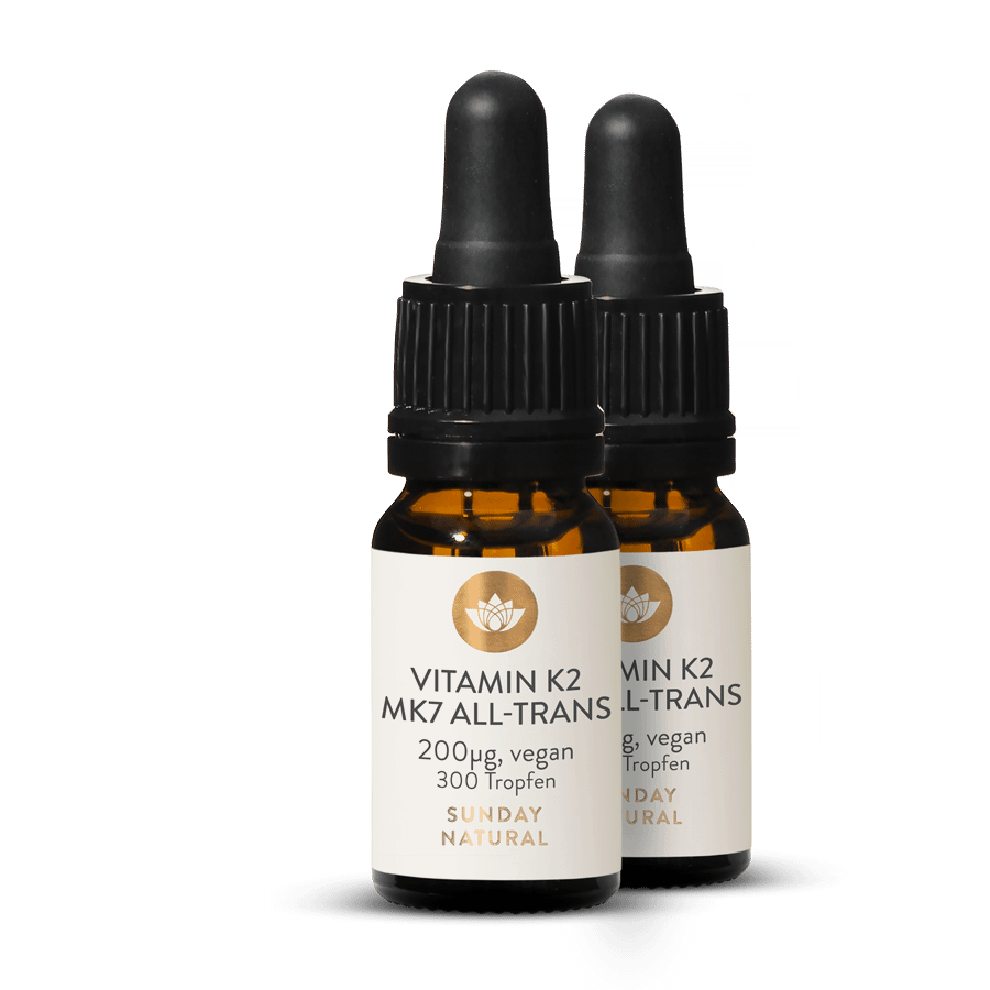 Vitamin K2 All-Trans MK-7 200µg Liquid Drops Vegan 2x7.8ml