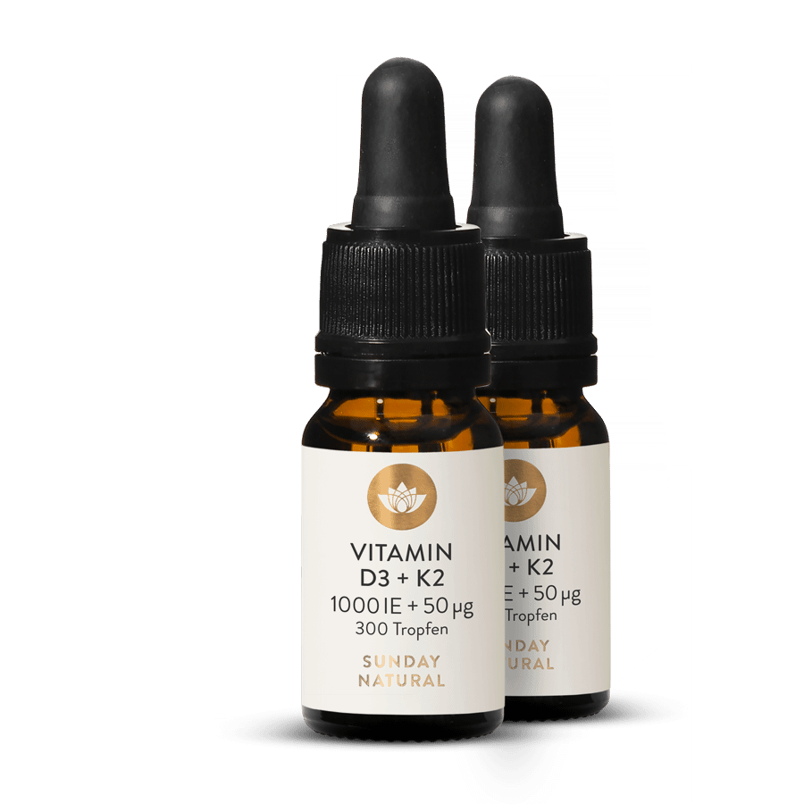 Vitamin D3 + K2 MK7 1000IE + 50µg  all-trans 300 Tropfen 2x7.8ml