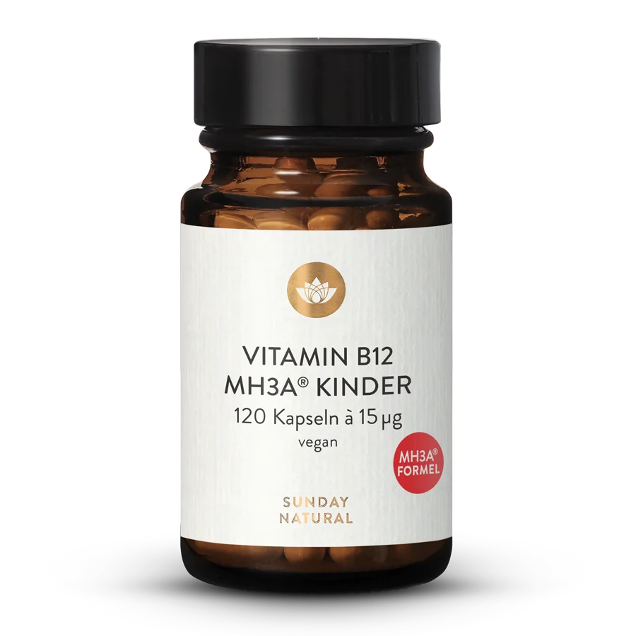 Vitamin B12 MH3A® Formel Kinder 15µg 120 Kapseln