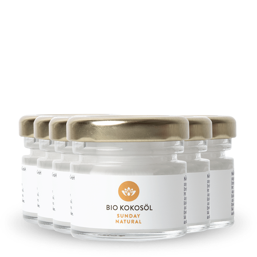 Bio Kokosöl 26ml Premium Virgin 6x26ml