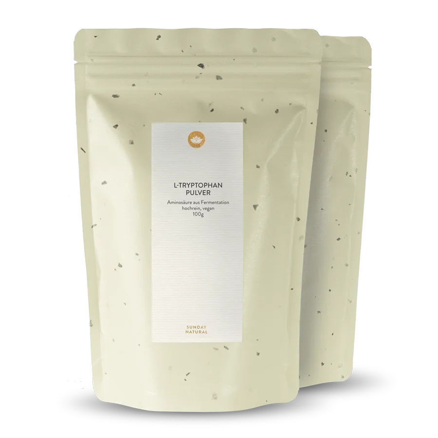 L-Tryptophan Pulver Aus Fermentation, Vegan 2x100g