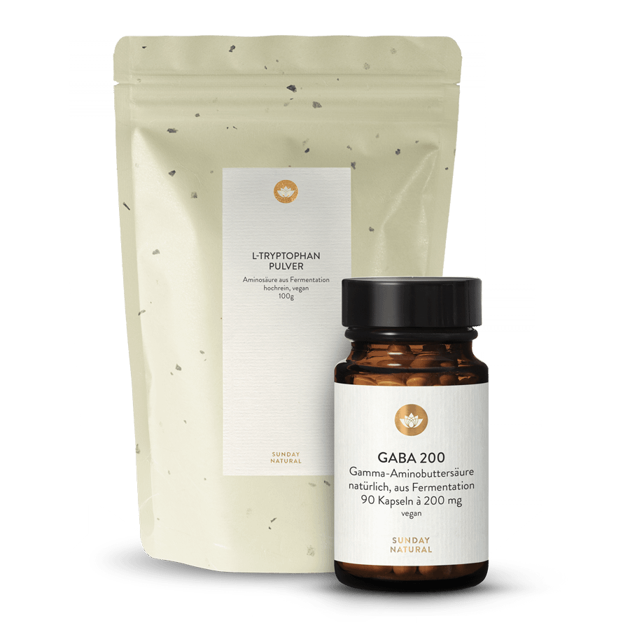 Coffret L-tryptophane + GABA 200 vegan 1 p.