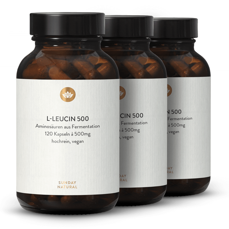 Leucine + Isoleucine + Valine Set 3x120 capsules