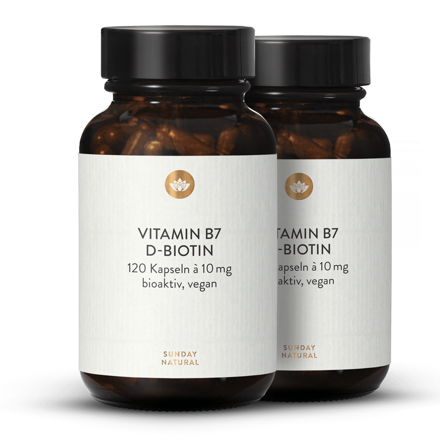 D-Biotin Kapseln 10mg 2x120 Kapseln