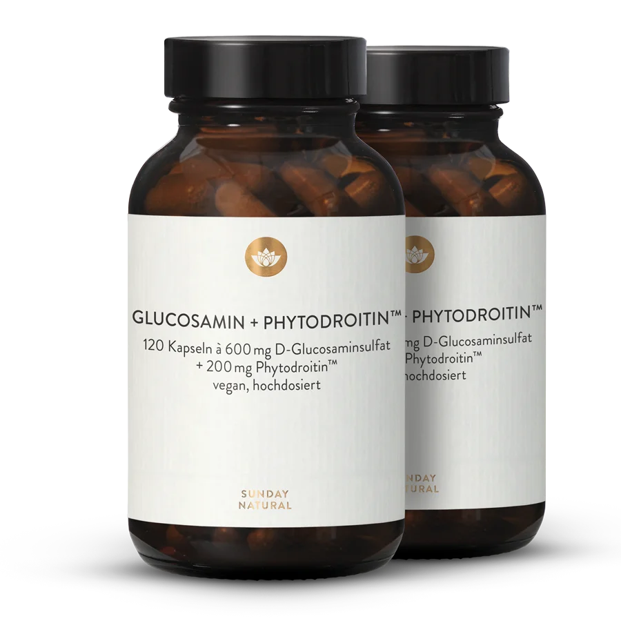 Glucosamin 600mg + Phytodroitin™ 200mg 2x120 Kapseln