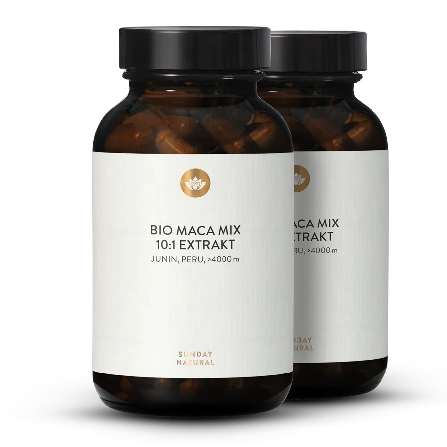 Bio Maca Mix Extrakt Kapseln 10:1 2x100 Kapseln
