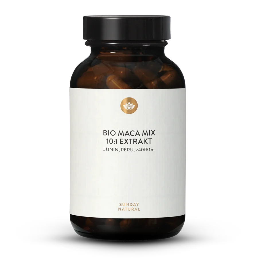 Bio Maca Mix Extrakt Kapseln 10:1 100 Kapseln