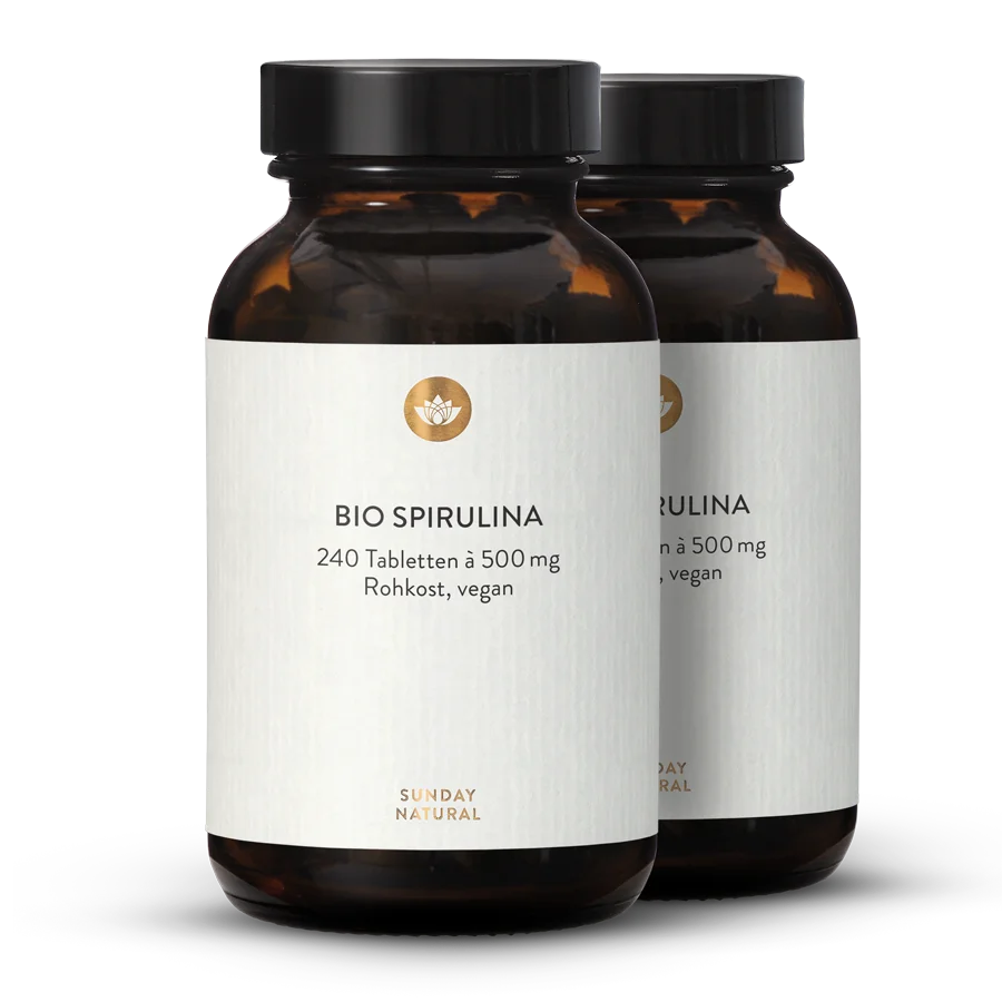 Organic Blue Spirulina Tablets 2x240 tablets