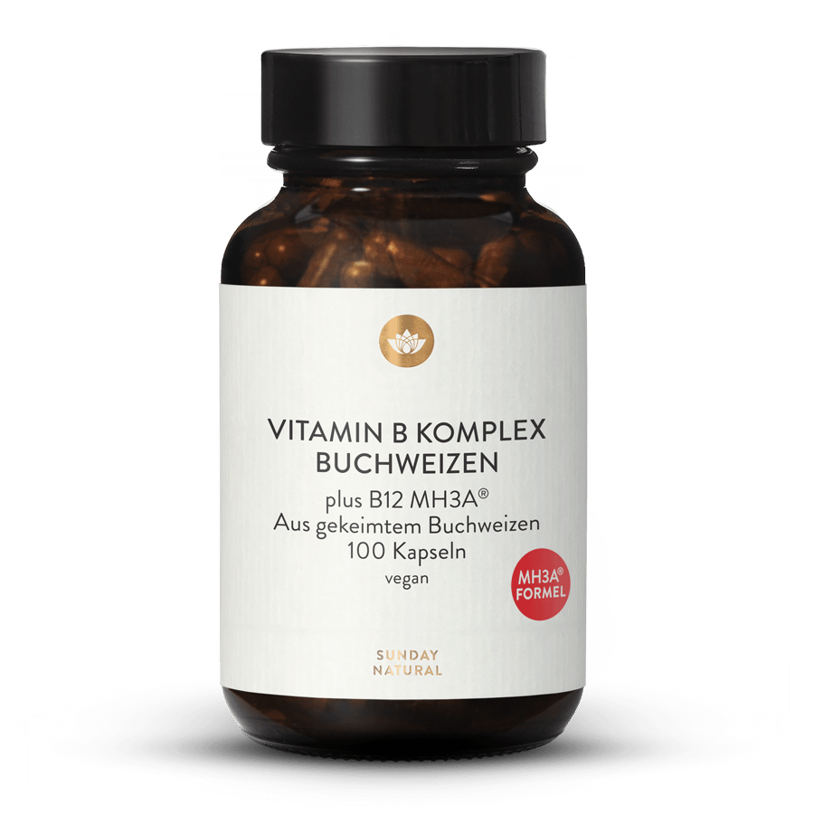Vitamin B Complex + B12 MH3A® Capsules 100 capsules