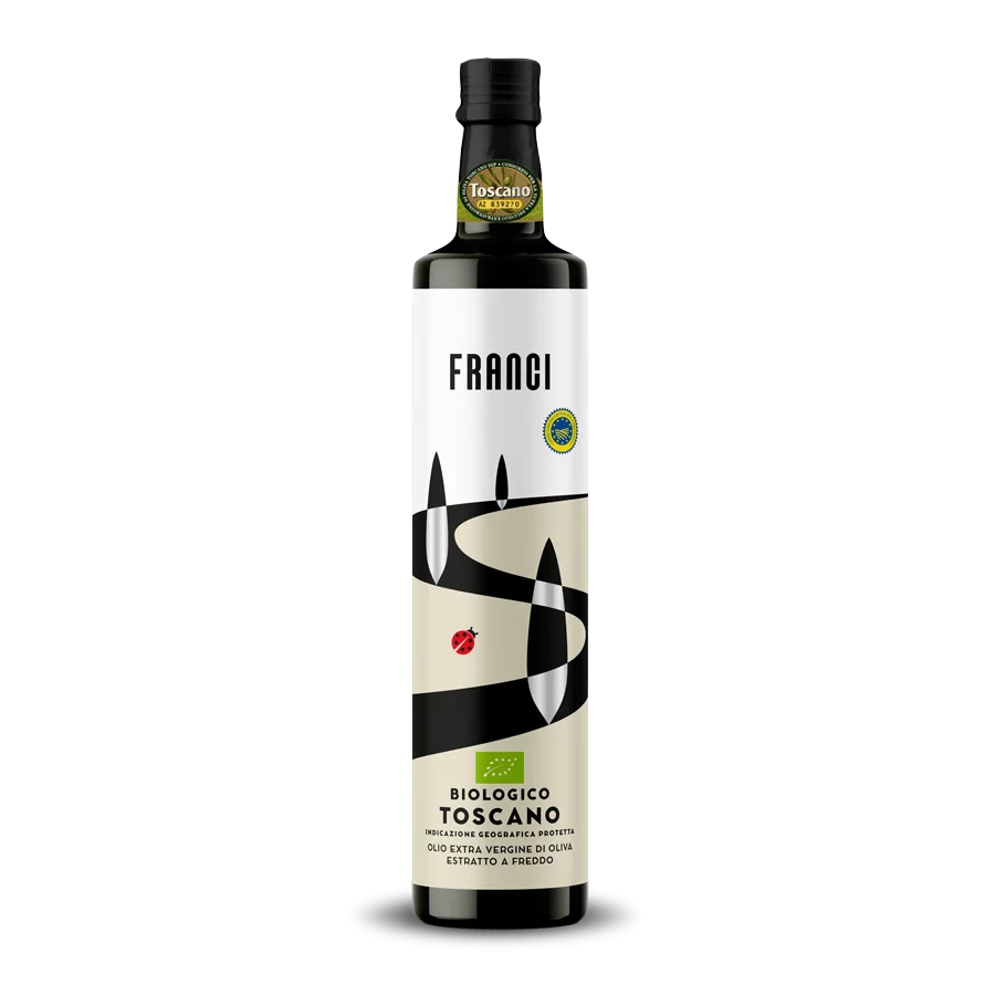 Huile d'olive bio - Frantoio Franci Toscano 500 ml