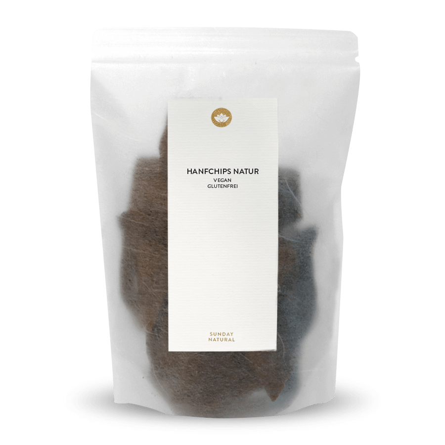 Natural Hemp Chips With Hemp Flour 80g