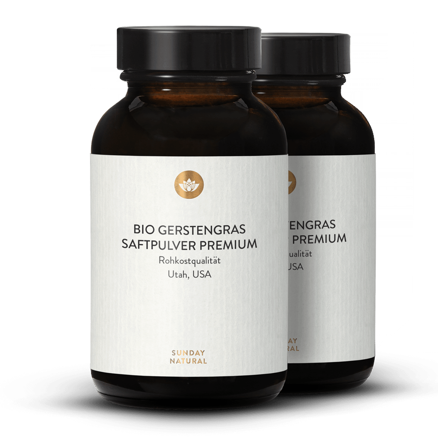 Organic Powdered Barley Grass Juice 2x100g