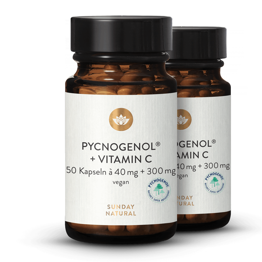 Pycnogenol® 40 + C Kiefernrindenextrakt 2x50 Kapseln