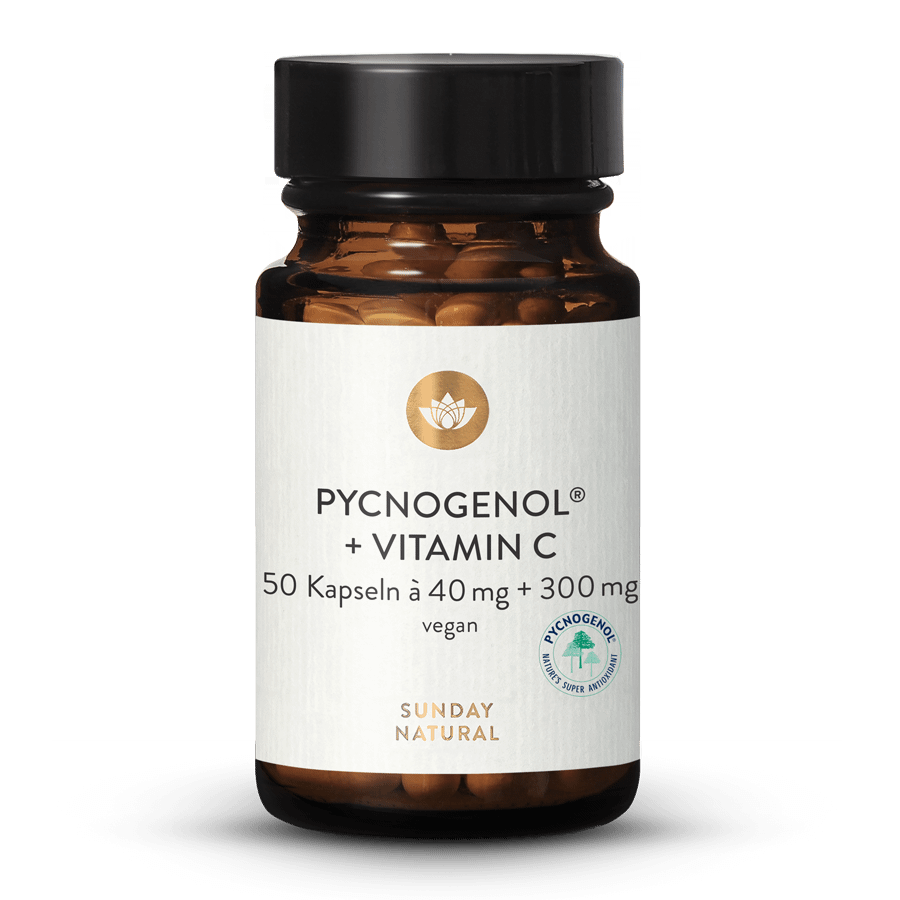 Pycnogenol® 40 + C Kiefernrindenextrakt 50 Kapseln