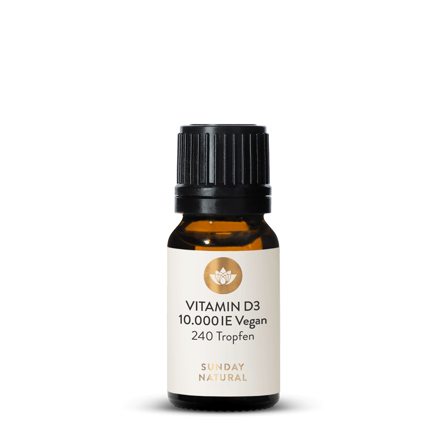 Vitamin D3 10.000IE Tropfen, Vegan 5,9ml