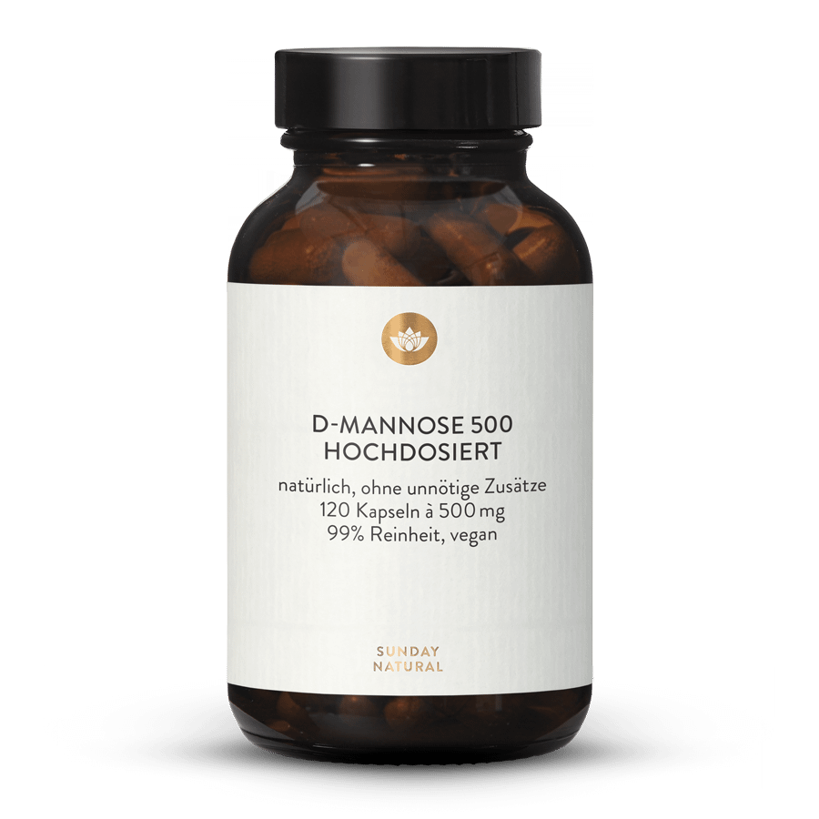 D-Mannose 500 mg Kapseln Hochdosiert 120 Kapseln