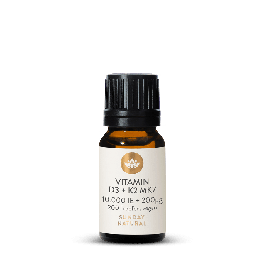 Vitamine D3 + K2 MK7 10 000 UI + 200 µg Gouttes 4.8 ml