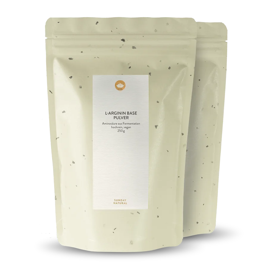 Vegan Free-Form L-Arginine Powder Produced by Fermentation 2x250g