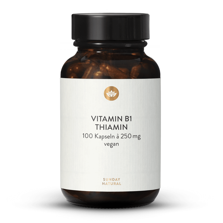 Vitamin B1 Thiamin 250mg 100 Kapseln
