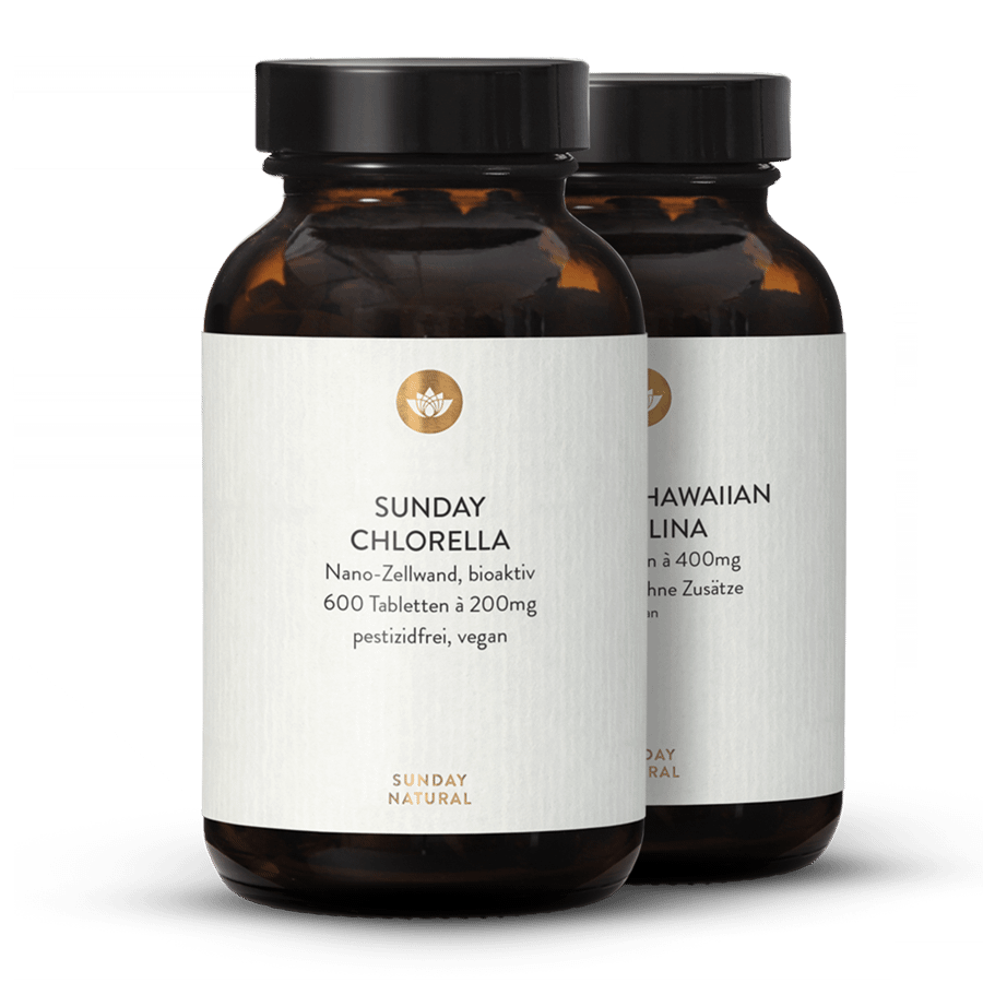 Сhlorella + Spirulina Tablets 1 pc.