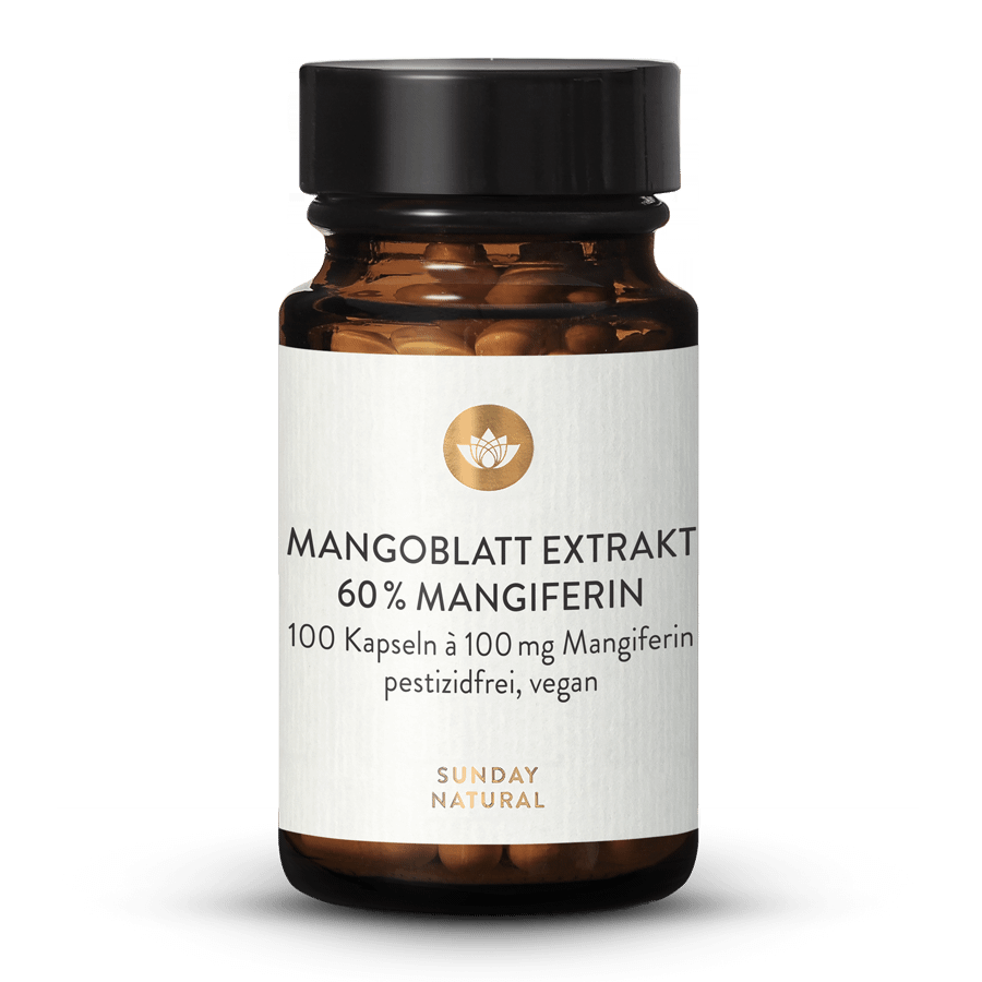Mango Extrakt 60% Mangiferin Koffeinfrei 100 Kapseln