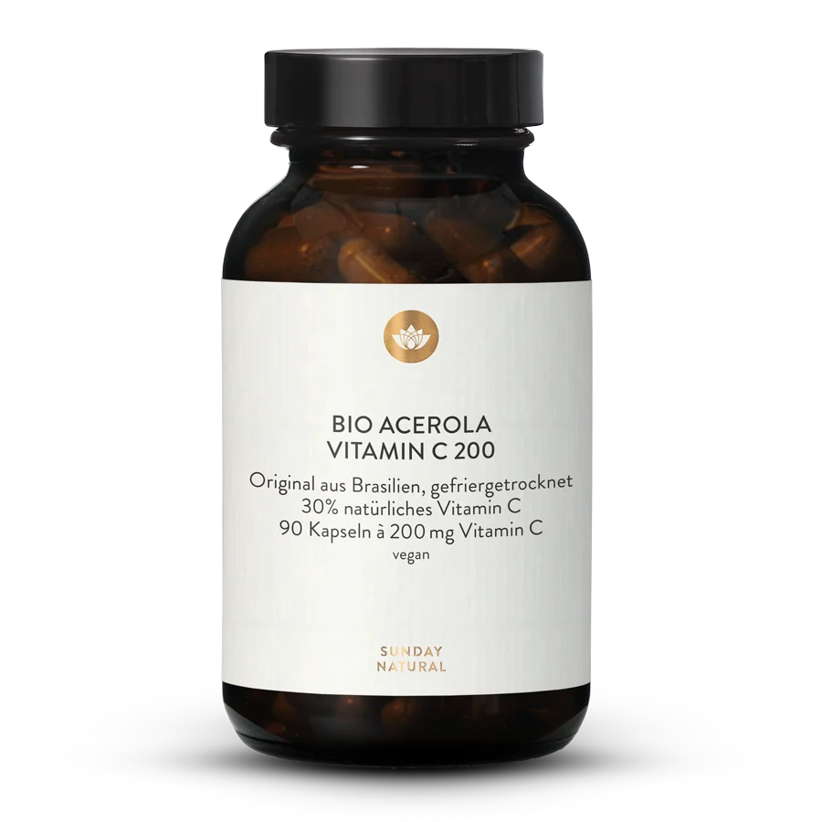 Bio Acerola Vitamin C 200 90 Kapseln