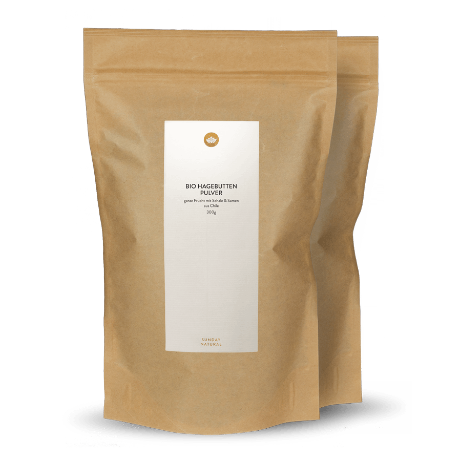 Bio Hagebutten Pulver 2x300g