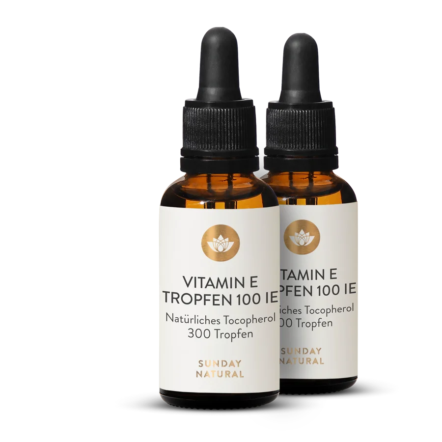 Vitamine E 100 UI En Gouttes 2 x 30 ml