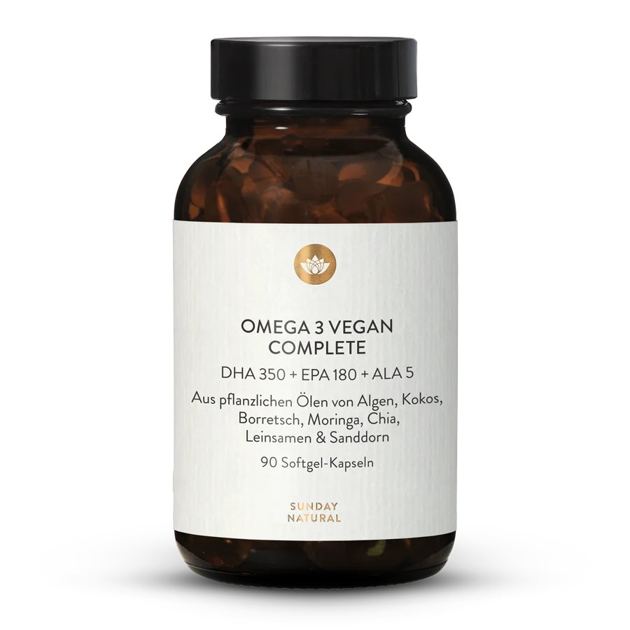 Vegan Omega-3 Complete DHA + EPA 90 capsules