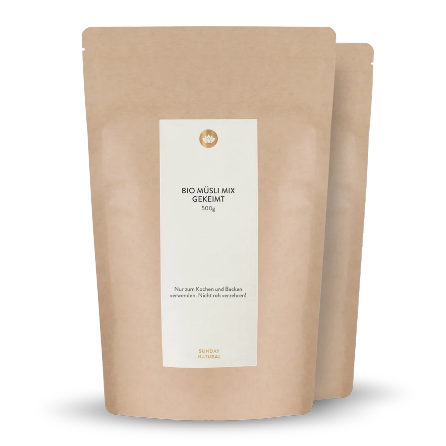 Organic Sprouted Muesli Mix 2x500g