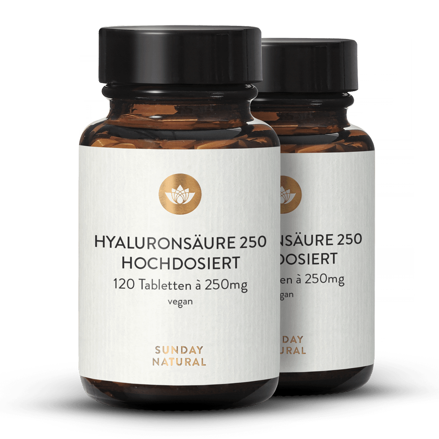 Hyaluronic Acid 250mg High-Dose 2x120 tablets