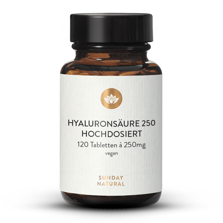 Hyaluronic Acid 250mg High-Dose 120 tablets