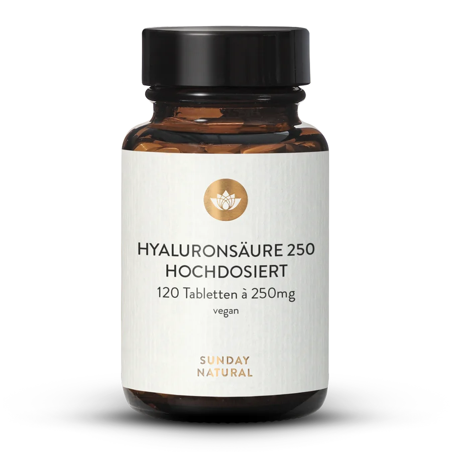 Hyaluronsäure 250mg Hochdosiert 120 Tabletten