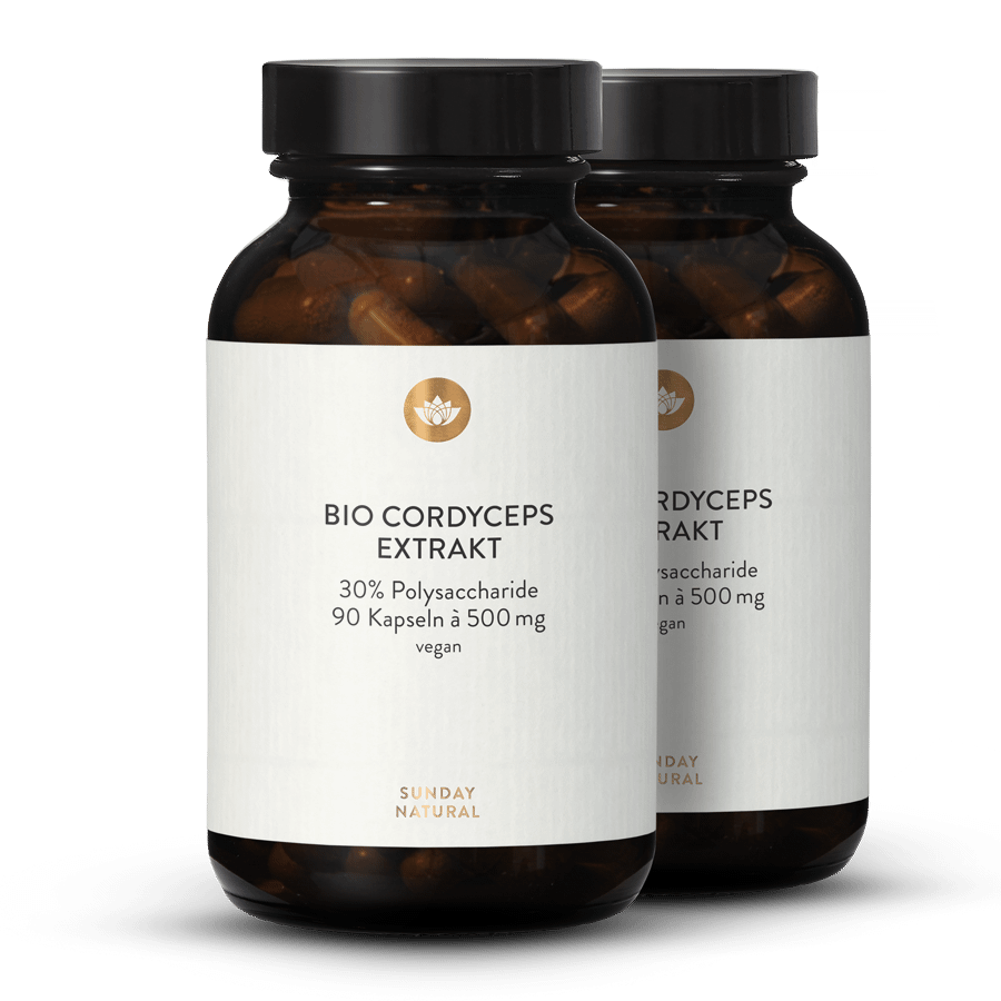 Organic Cordyceps Extract Capsules 2x90 capsules