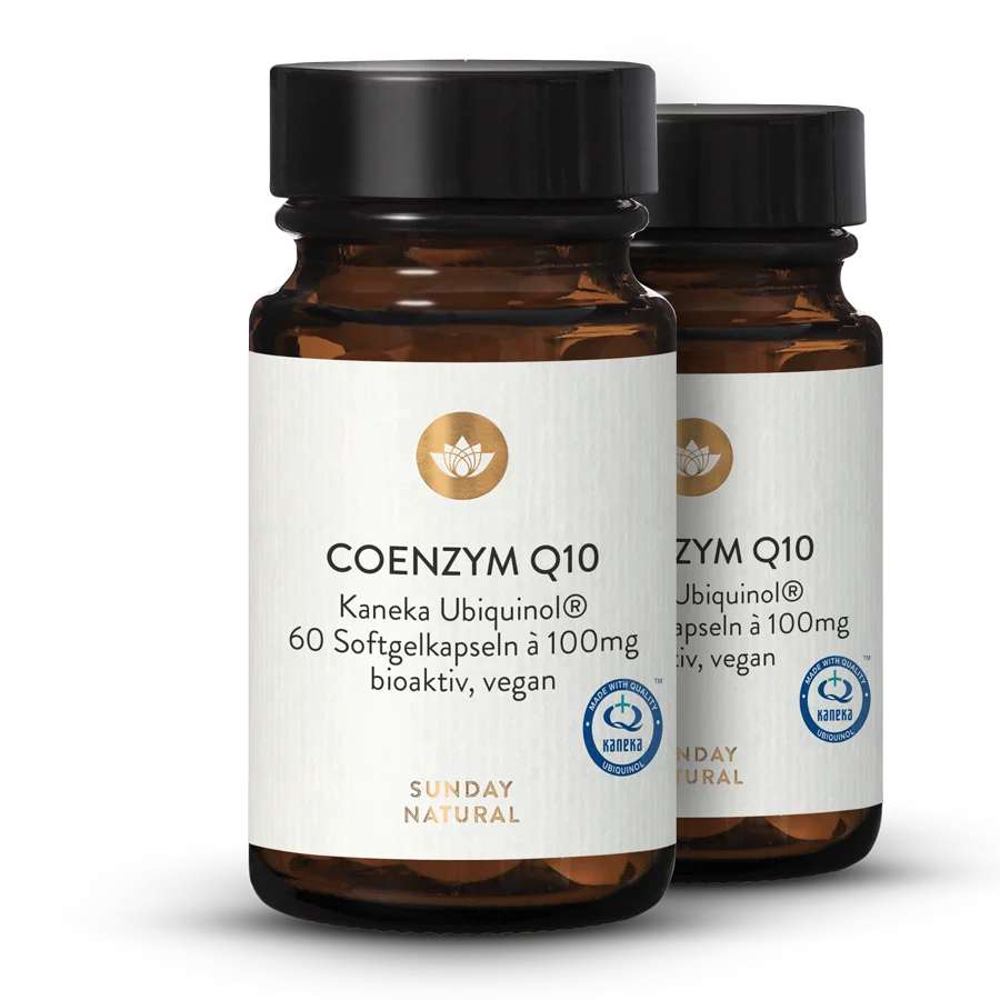 Coenzym Q10 Kaneka Ubiquinol® 100mg 2x60 Kapseln