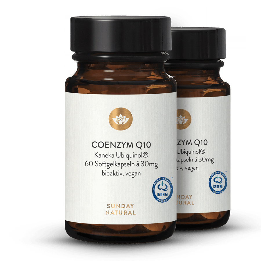 Coenzyme Q10 Kaneka Ubiquinol® 30 mg 2 x 60 Softgels