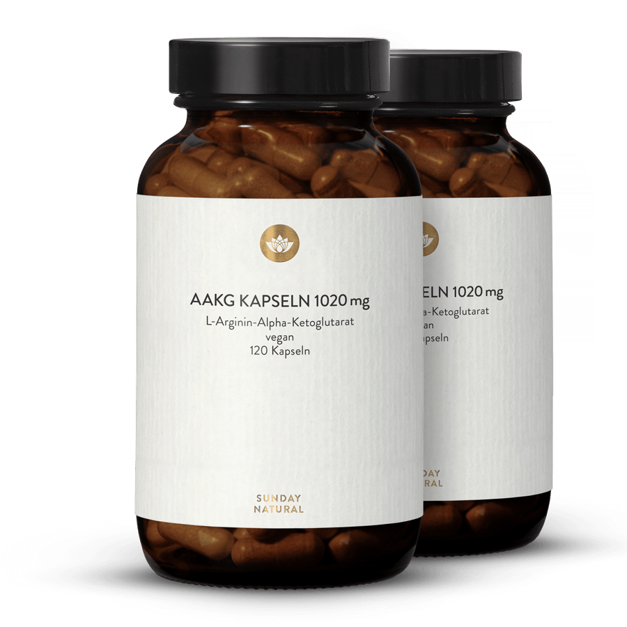 AAKG Capsules 1200 2x120 capsules
