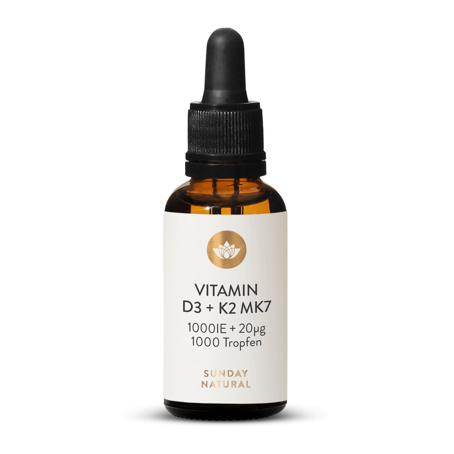 VITAMINE D3 + K2 MK7 1 000 UI + 20 µg 25 ml