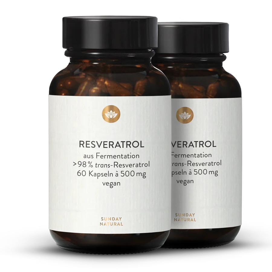 Resveratrol 500 mg 2x60 Kapseln
