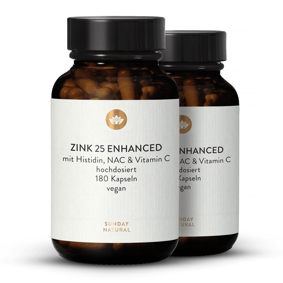 Zinc Enhanced Histidine NAC + Vit C 2x180 capsules