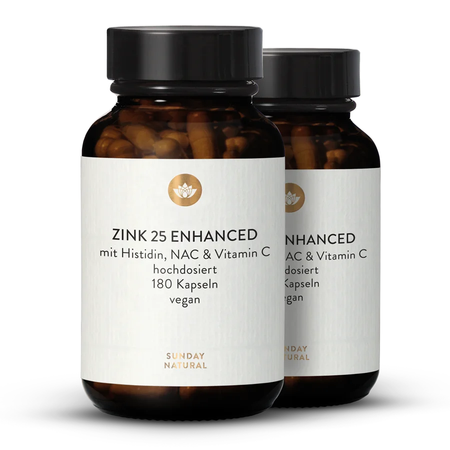 Zink Enhanced Histidin, NAC + C 2x180 Kapseln