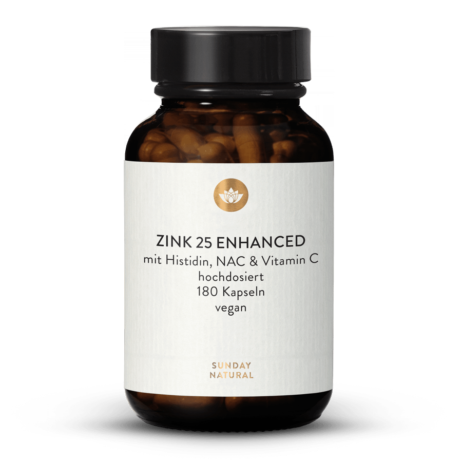 Zinc Enhanced Histidine NAC + Vit C 180 capsules