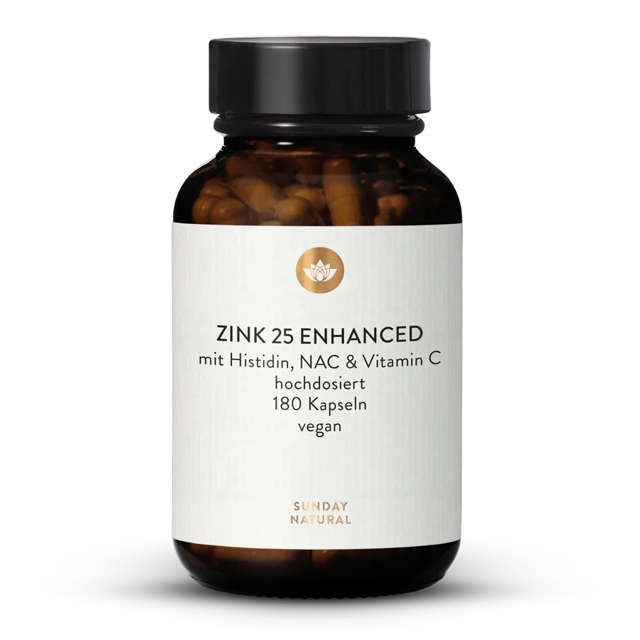 Zink Enhanced Histidin, NAC + C 180 Kapseln