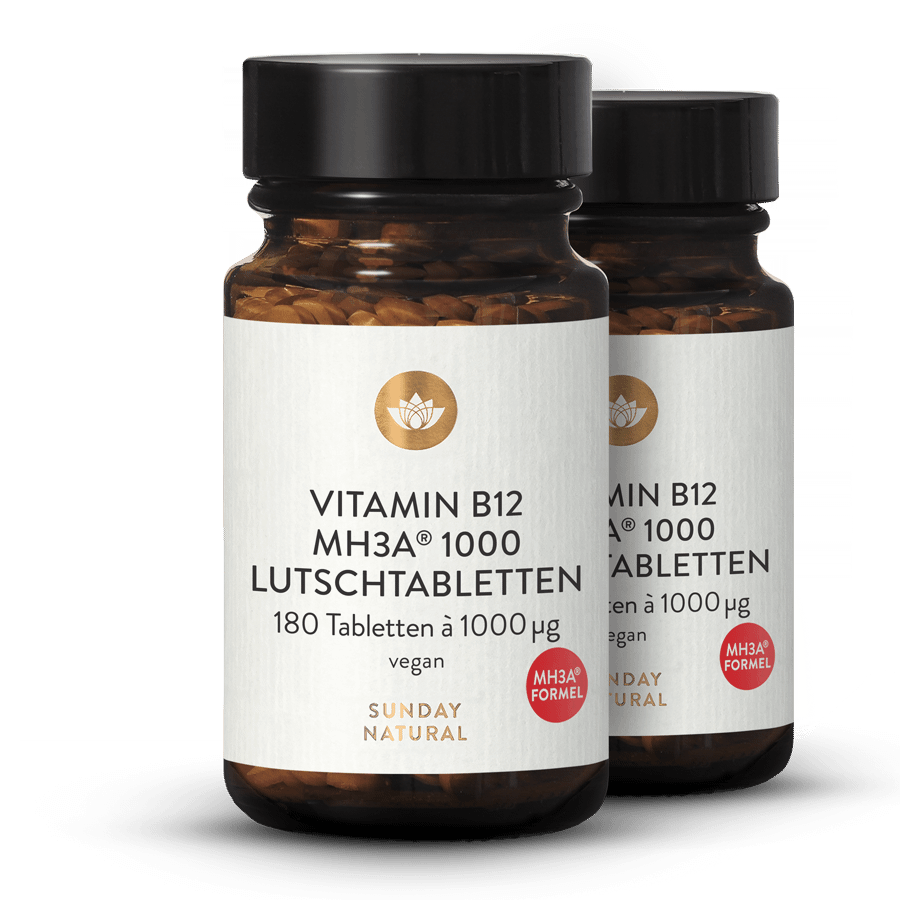Vitamin B12 MH3A® 1000 Lutschtabletten 2x180 Tabletten