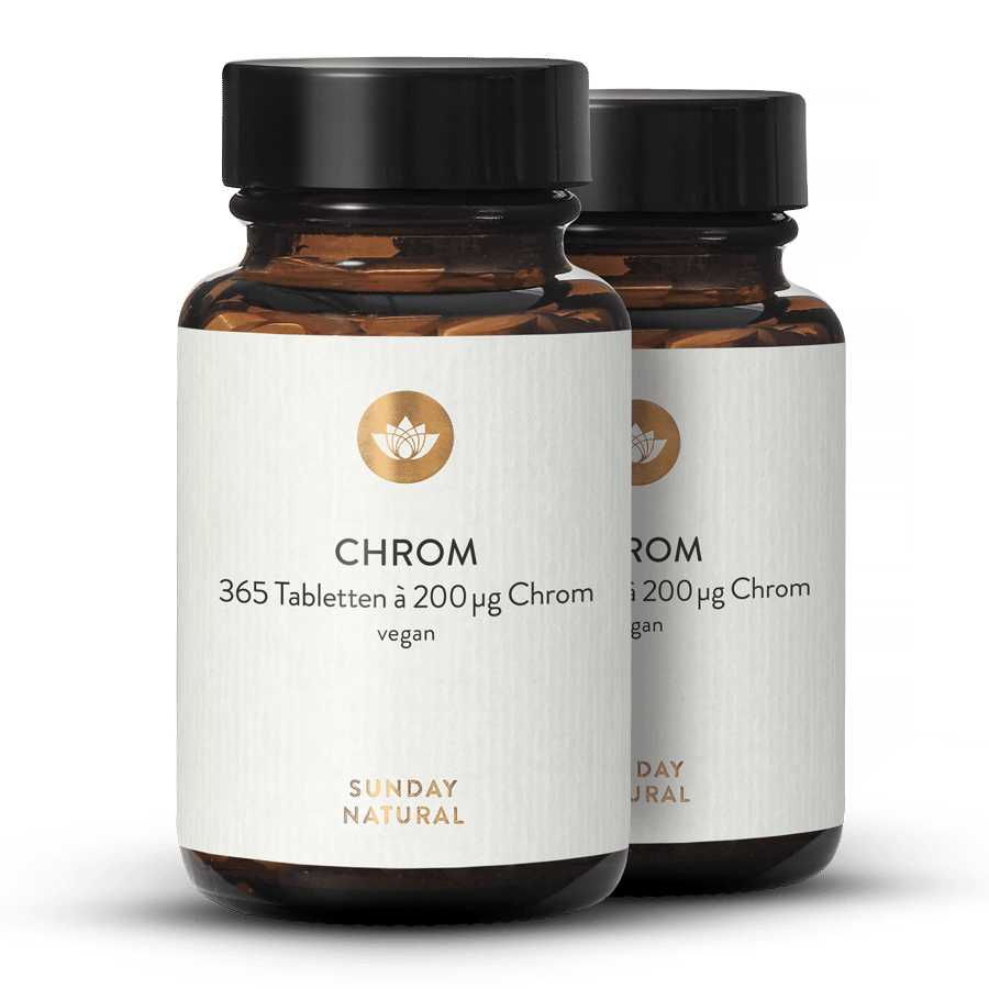 Chrom Picolinat Tabletten 200µg 2x365 Tabletten